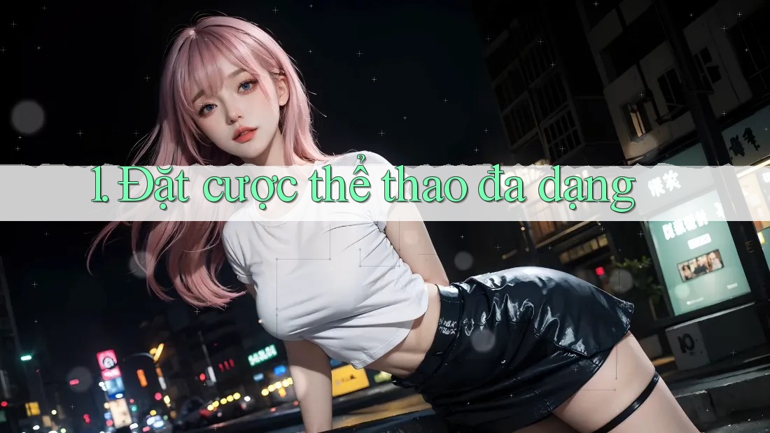1. Đặt cược thể thao đa dạng 1. Đặt cược thể thao đa dạng