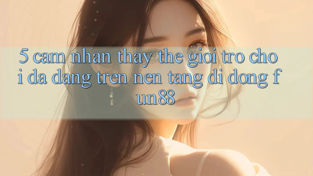 5. Cảm nhận thấy Thế Giới Trò Chơi Đa Dạng Trên Nền tảng di động Fun88 5. Cảm nhận thấy Thế Giới Trò Chơi Đa Dạng Trên Nền tảng di động Fun88