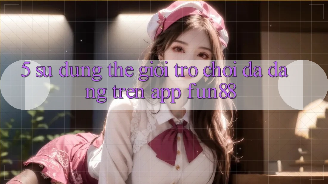 5. Sử dụng Thế Giới Trò Chơi Đa Dạng Trên App Fun88 5. Sử dụng Thế Giới Trò Chơi Đa Dạng Trên App Fun88