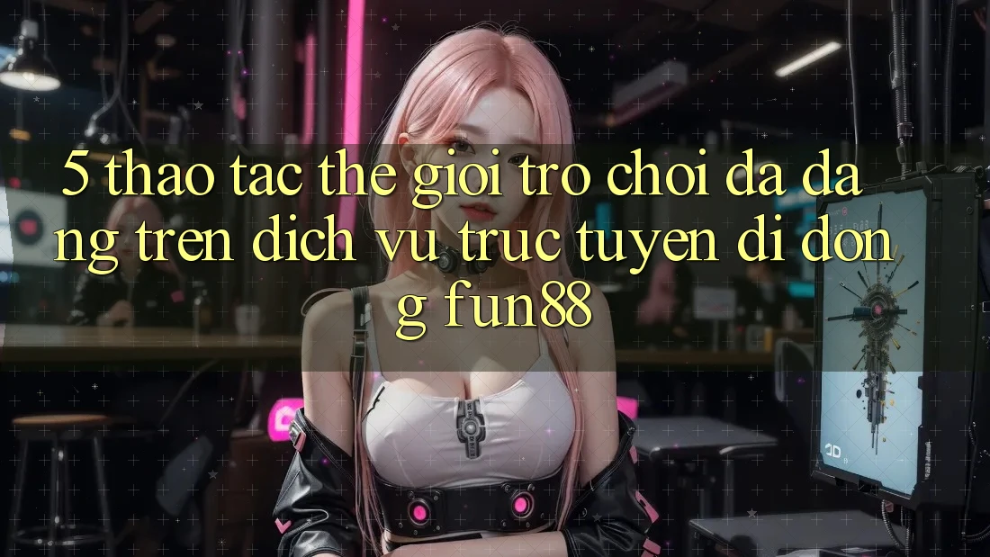 5. Thao tác Thế Giới Trò Chơi Đa Dạng Trên Dịch vụ trực tuyến di động Fun88 5. Thao tác Thế Giới Trò Chơi Đa Dạng Trên Dịch vụ trực tuyến di động Fun88