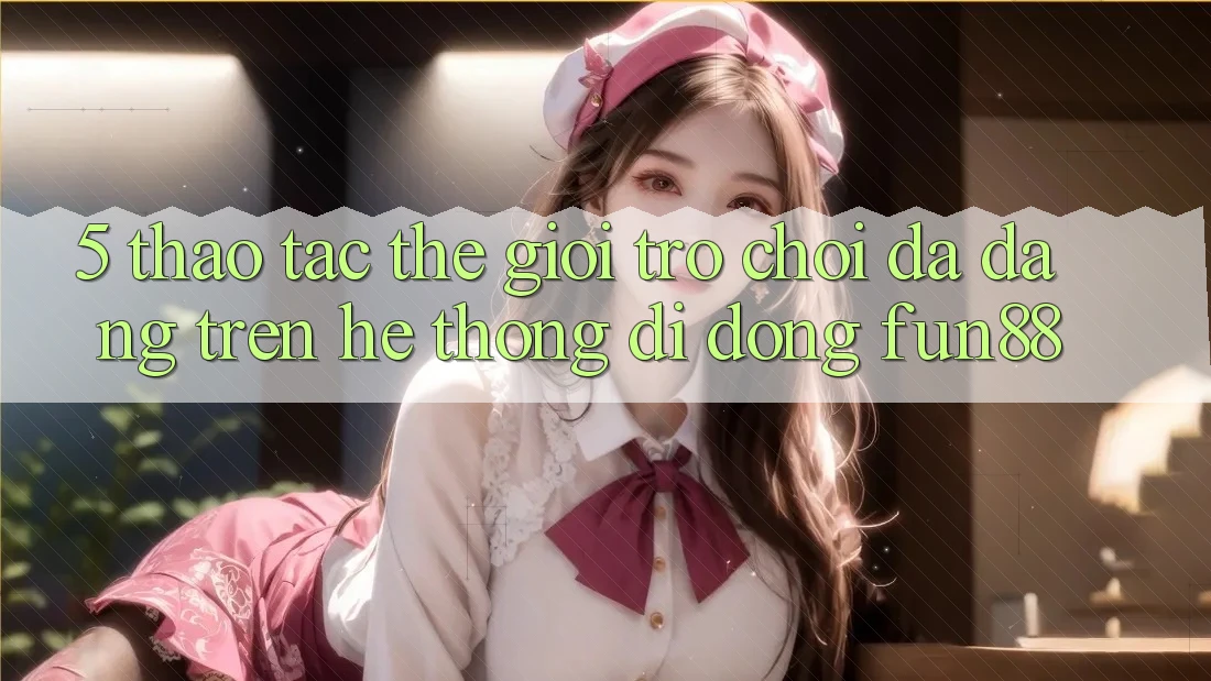 5. Thao tác Thế Giới Trò Chơi Đa Dạng Trên Hệ thống di động Fun88