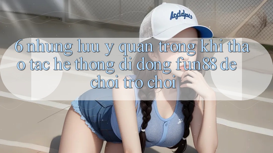 6. Những Lưu Ý Quan Trọng Khi Thao tác Hệ thống di động Fun88 Để Chơi Trò chơi 6. Những Lưu Ý Quan Trọng Khi Thao tác Hệ thống di động Fun88 Để Chơi Trò chơi