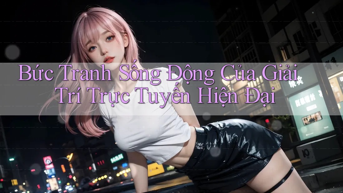 Bức Tranh Sống Động Của Giải Trí Trực Tuyến Hiện Đại Bức Tranh Sống Động Của Giải Trí Trực Tuyến Hiện Đại