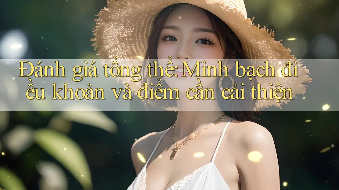 Đánh giá tổng thể: Minh bạch điều khoản và điểm cần cải thiện Đánh giá tổng thể: Minh bạch điều khoản và điểm cần cải thiện