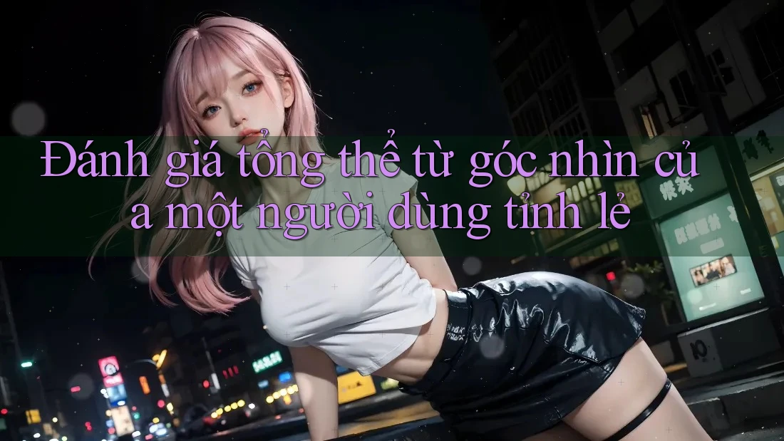 Đánh giá tổng thể từ góc nhìn của một người dùng tỉnh lẻ Đánh giá tổng thể từ góc nhìn của một người dùng tỉnh lẻ