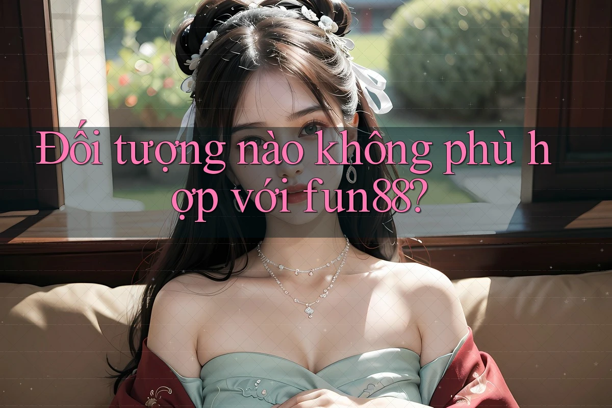 Đối tượng nào không phù hợp với fun88? Đối tượng nào không phù hợp với fun88?
