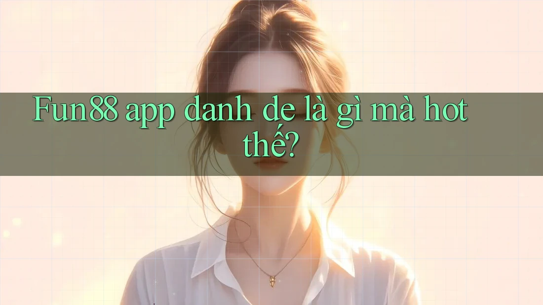 Fun88 app danh de là gì mà hot thế? Fun88 app danh de là gì mà hot thế?