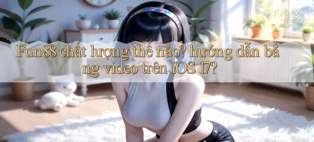 Fun88 chất lượng thế nào hướng dẫn bằng video trên iOS 17