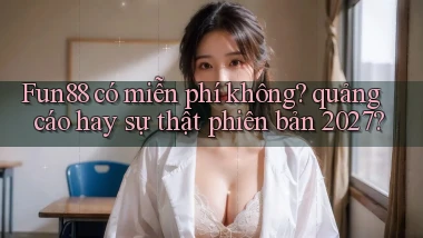 Fun88 có miễn phí không quảng cáo hay sự thật phiên bản 2027