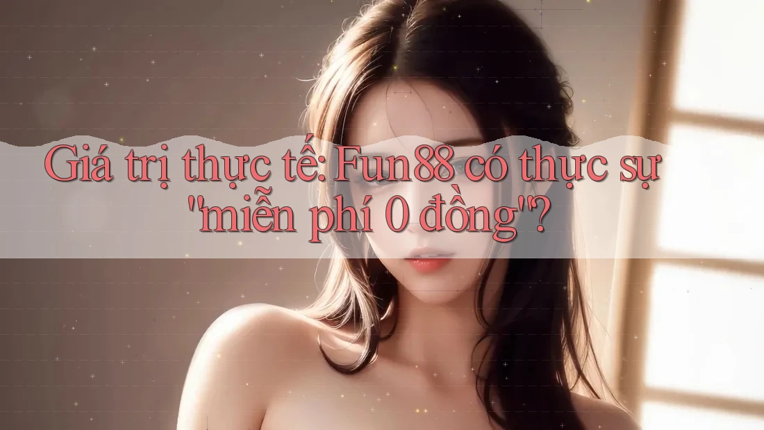 Giá trị thực tế: Fun88 có thực sự “miễn phí 0 đồng”? Giá trị thực tế: Fun88 có thực sự “miễn phí 0 đồng”?