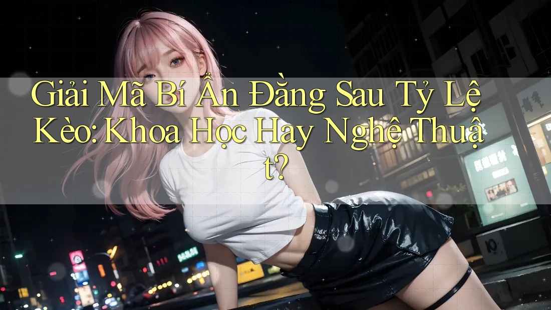 Giải Mã Bí Ẩn Đằng Sau Tỷ Lệ Kèo: Khoa Học Hay Nghệ Thuật? Giải Mã Bí Ẩn Đằng Sau Tỷ Lệ Kèo: Khoa Học Hay Nghệ Thuật?