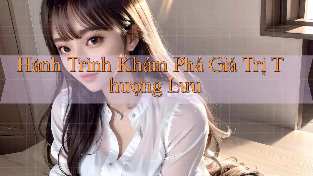 Hành Trình Khám Phá Giá Trị Thượng Lưu Hành Trình Khám Phá Giá Trị Thượng Lưu