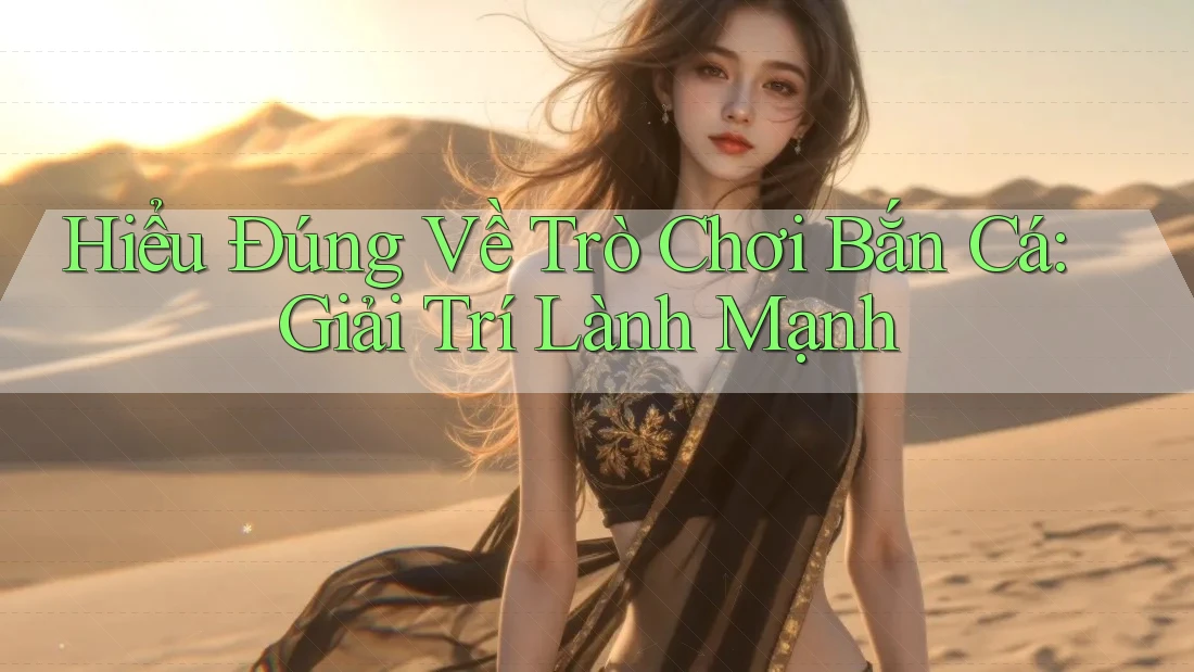 Hiểu Đúng Về Trò Chơi Bắn Cá: Giải Trí Lành Mạnh Hiểu Đúng Về Trò Chơi Bắn Cá: Giải Trí Lành Mạnh