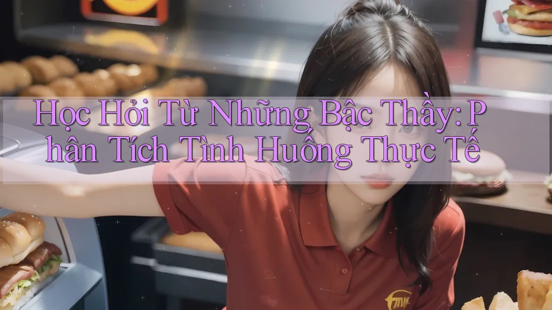 Học Hỏi Từ Những Bậc Thầy: Phân Tích Tình Huống Thực Tế Học Hỏi Từ Những Bậc Thầy: Phân Tích Tình Huống Thực Tế