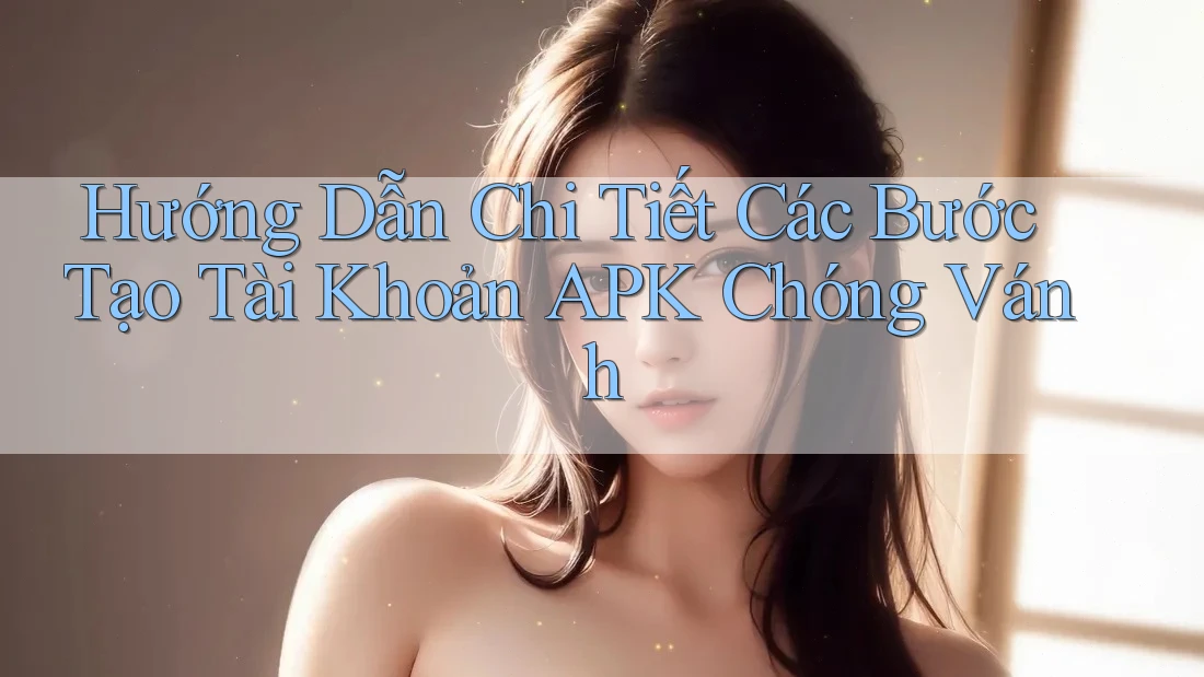 Hướng Dẫn Chi Tiết Các Bước Tạo Tài Khoản APK Chóng Vánh Hướng Dẫn Chi Tiết Các Bước Tạo Tài Khoản APK Chóng Vánh