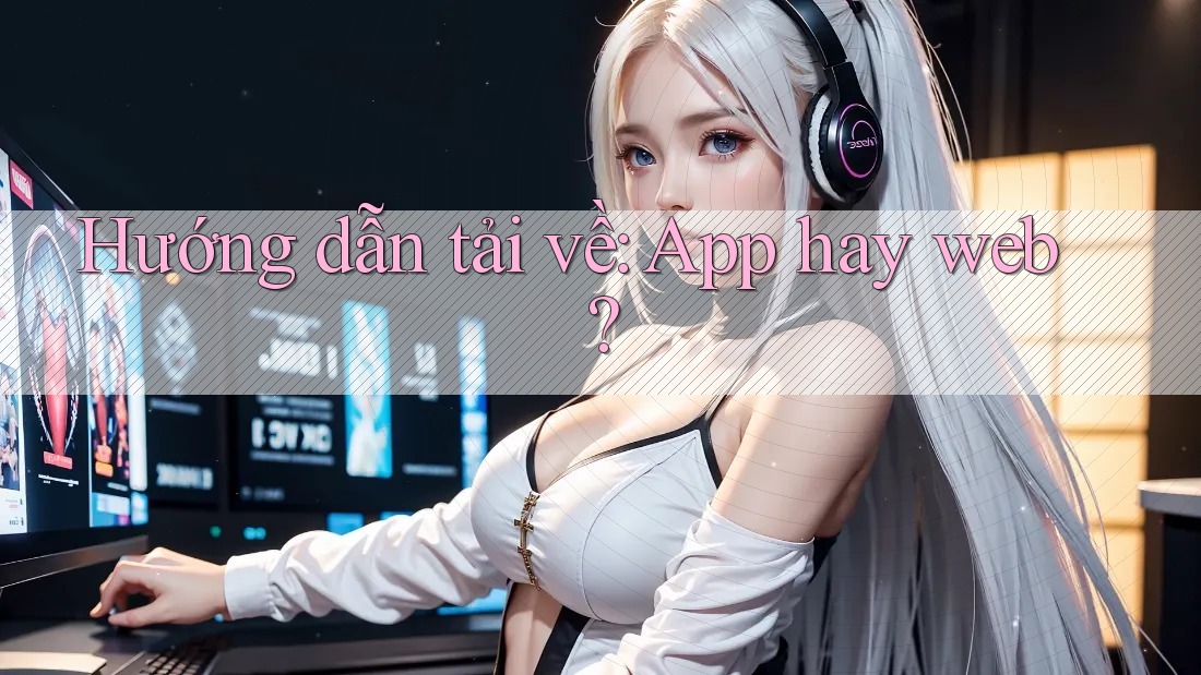 Hướng dẫn tải về: App hay web? Hướng dẫn tải về: App hay web?