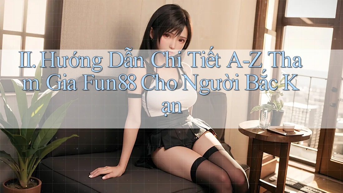 II. Hướng Dẫn Chi Tiết A-Z Tham Gia Fun88 Cho Người Bắc Kạn