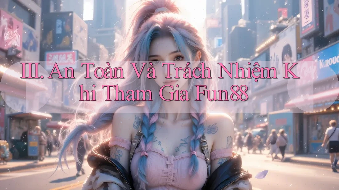III. An Toàn Và Trách Nhiệm Khi Tham Gia Fun88