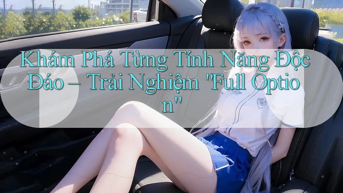 Khám Phá Từng Tính Năng Độc Đáo – Trải Nghiệm “Full Option” Khám Phá Từng Tính Năng Độc Đáo – Trải Nghiệm “Full Option”