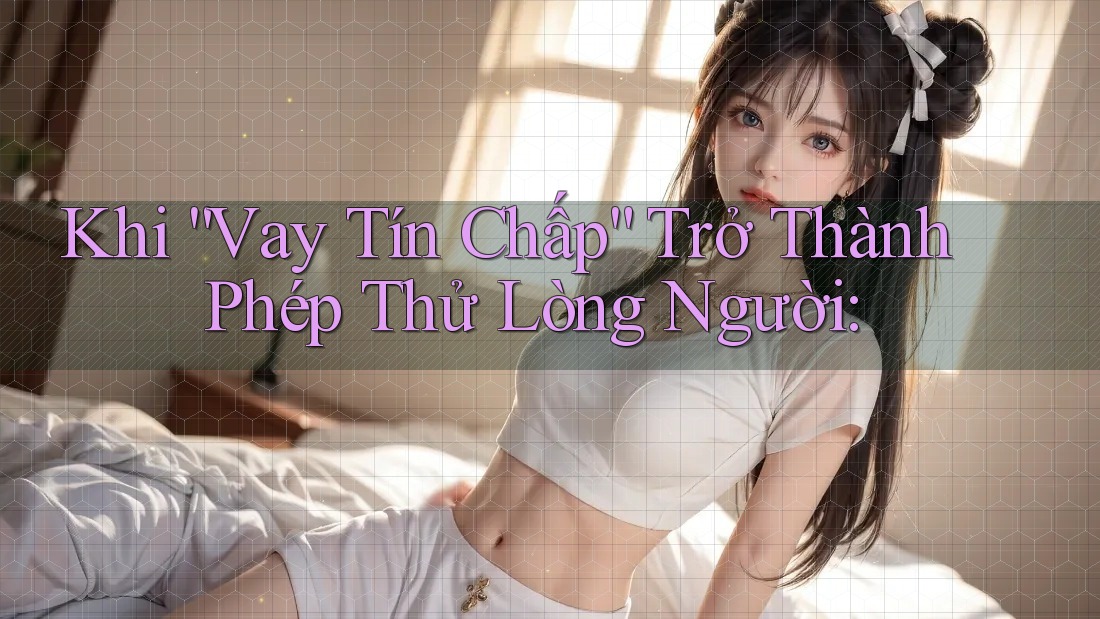 Khi “Vay Tín Chấp” Trở Thành Phép Thử Lòng Người: Khi “Vay Tín Chấp” Trở Thành Phép Thử Lòng Người: