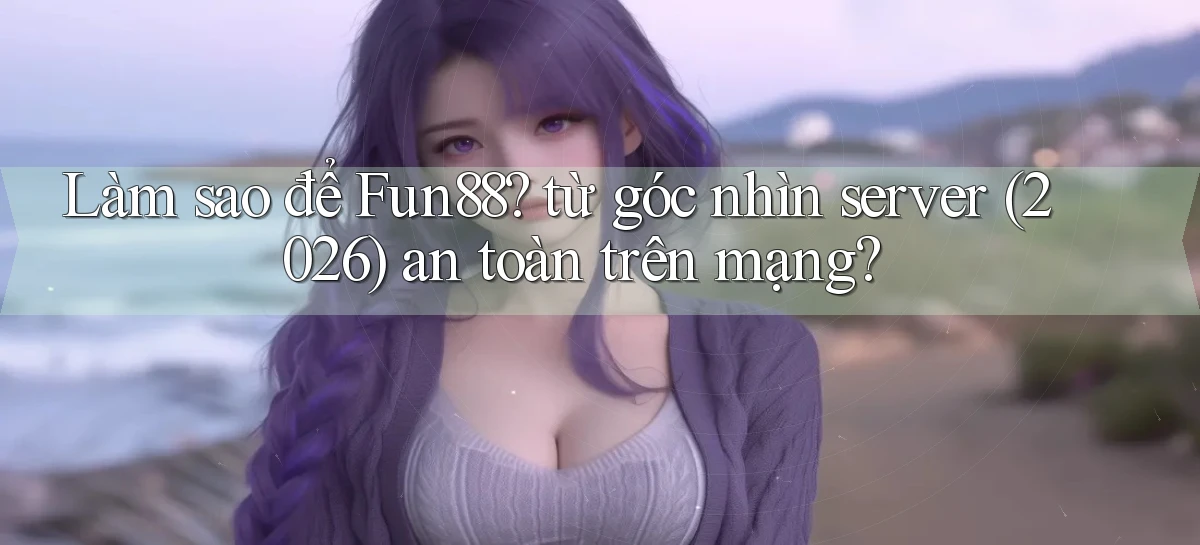 Làm sao để Fun88 từ góc nhìn server (2026) an toàn trên mạng