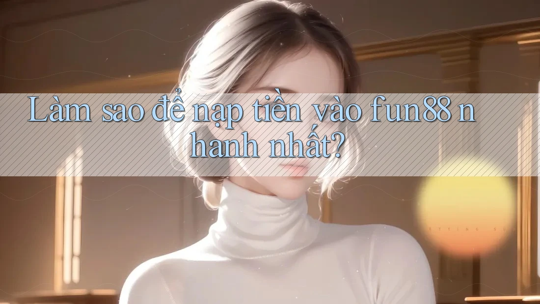 Làm sao để nạp tiền vào fun88 nhanh nhất? Làm sao để nạp tiền vào fun88 nhanh nhất?