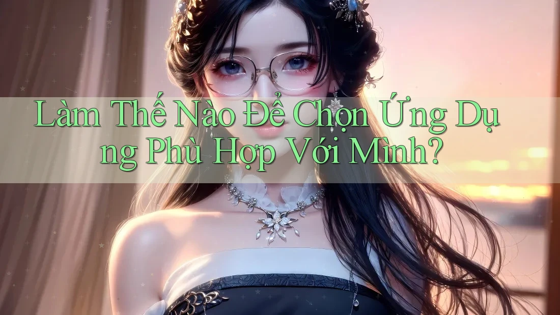 Làm Thế Nào Để Chọn Ứng Dụng Phù Hợp Với Mình?
