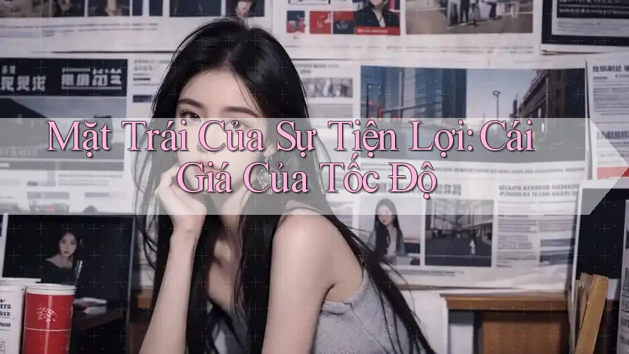 Mặt Trái Của Sự Tiện Lợi: Cái Giá Của Tốc Độ