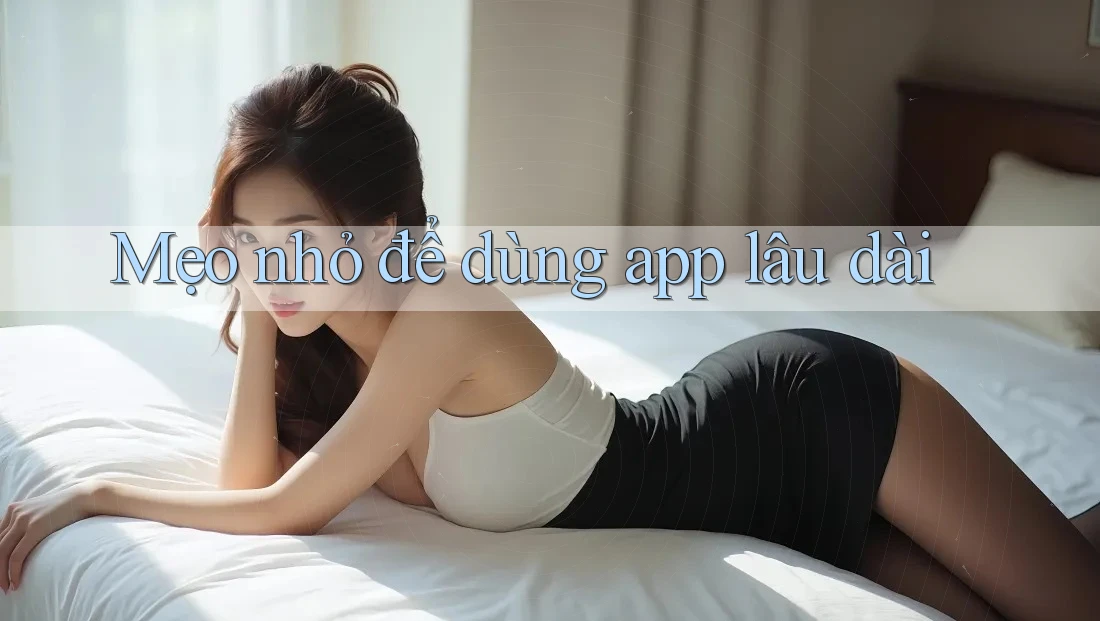 Mẹo nhỏ để dùng app lâu dài Mẹo nhỏ để dùng app lâu dài
