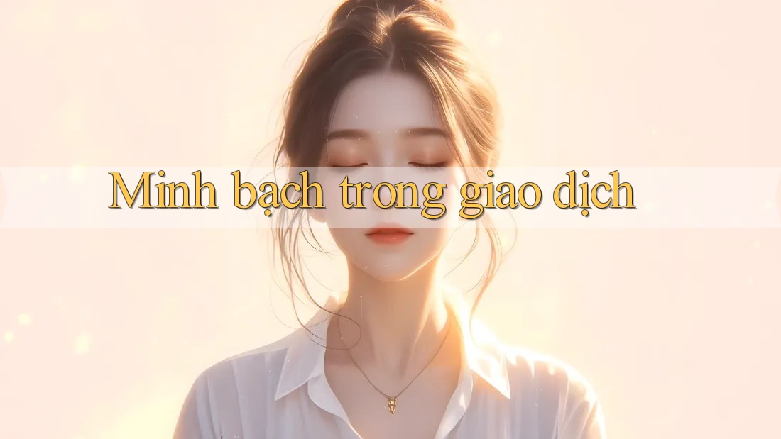 Minh Bạch Trong Giao Dịch Minh Bạch Trong Giao Dịch