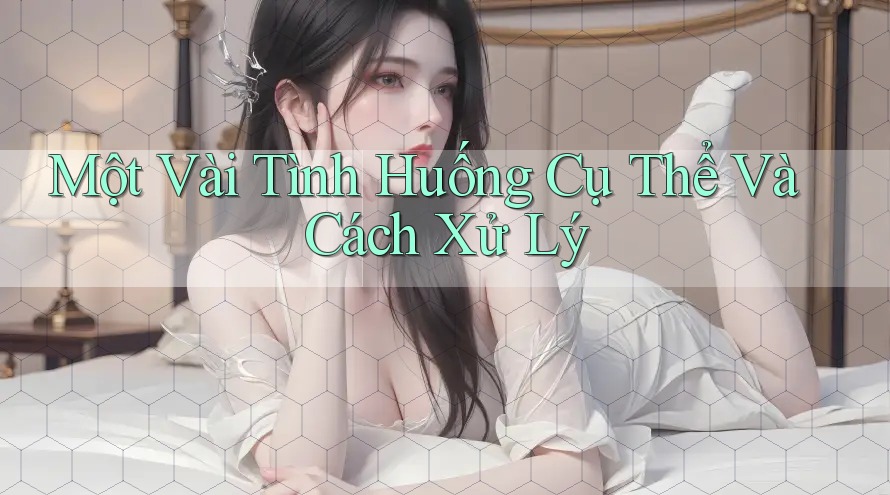 Một Vài Tình Huống Cụ Thể Và Cách Xử Lý Một Vài Tình Huống Cụ Thể Và Cách Xử Lý