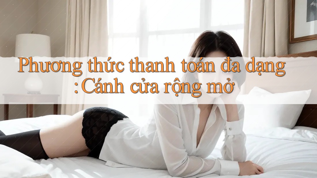 Phương thức thanh toán đa dạng: Cánh cửa rộng mở Phương thức thanh toán đa dạng: Cánh cửa rộng mở