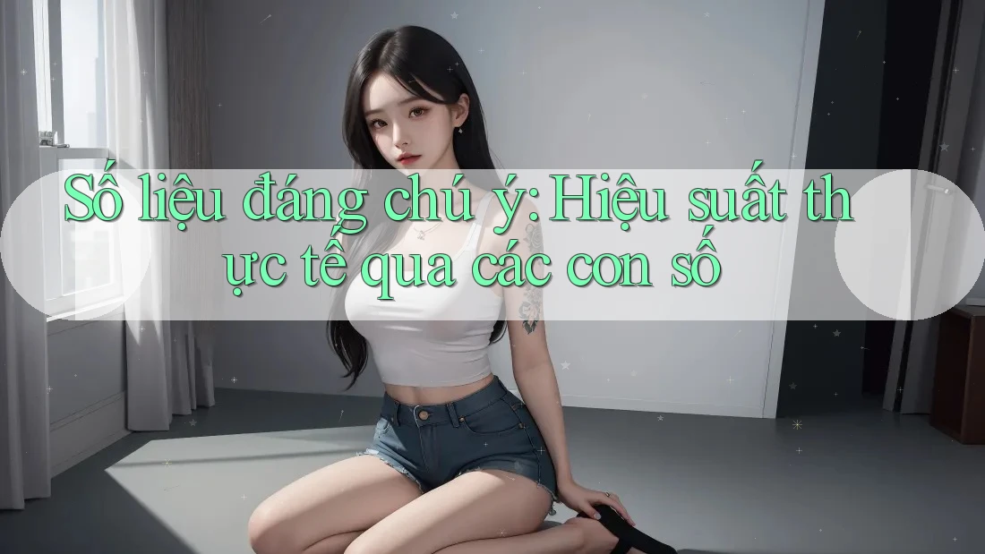 Số liệu đáng chú ý: Hiệu suất thực tế qua các con số Số liệu đáng chú ý: Hiệu suất thực tế qua các con số