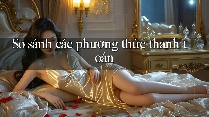 So sánh các phương thức thanh toán So sánh các phương thức thanh toán