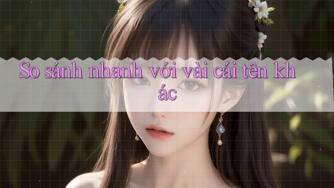 So sánh nhanh với vài cái tên khác