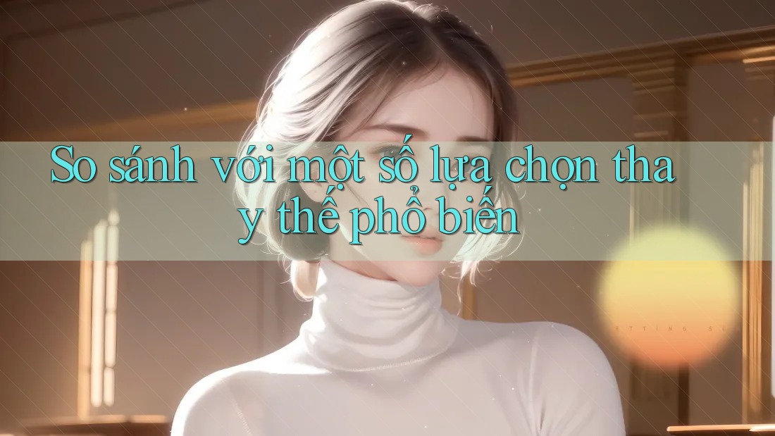So sánh với một số lựa chọn thay thế phổ biến So sánh với một số lựa chọn thay thế phổ biến