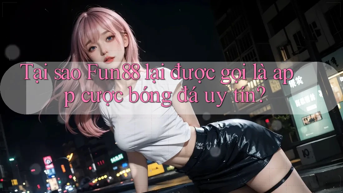 Tại sao Fun88 lại được gọi là app cược bóng đá uy tín? Tại sao Fun88 lại được gọi là app cược bóng đá uy tín?