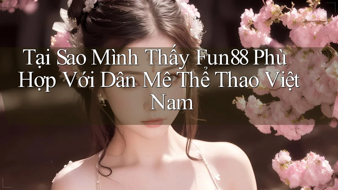 Tại Sao Mình Thấy Fun88 Phù Hợp Với Dân Mê Thể Thao Việt Nam Tại Sao Mình Thấy Fun88 Phù Hợp Với Dân Mê Thể Thao Việt Nam