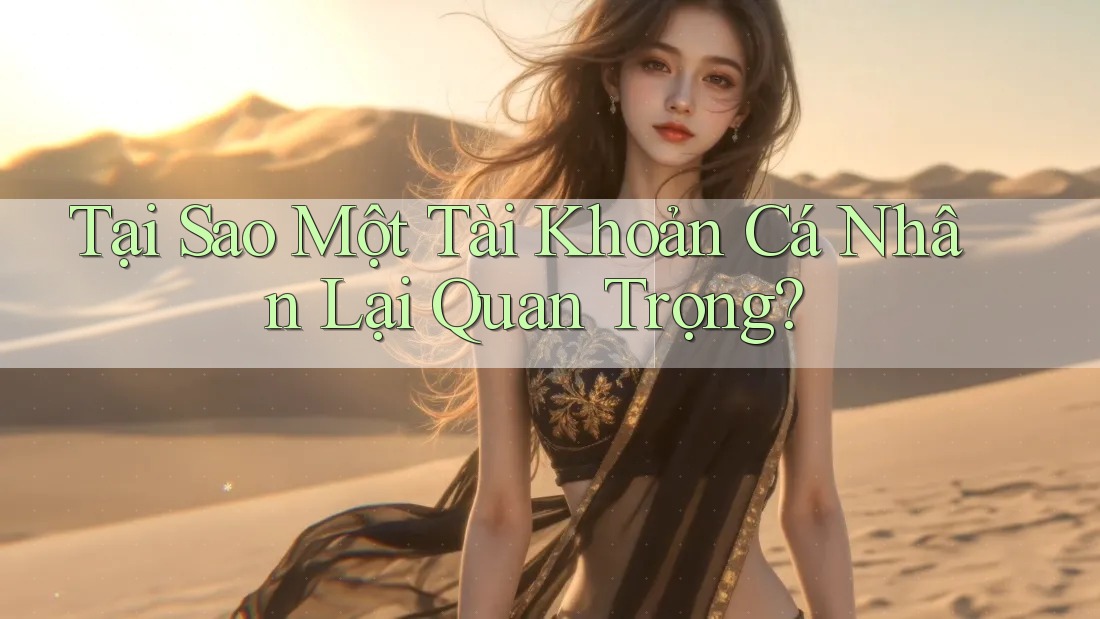 Tại Sao Một Tài Khoản Cá Nhân Lại Quan Trọng? Tại Sao Một Tài Khoản Cá Nhân Lại Quan Trọng?