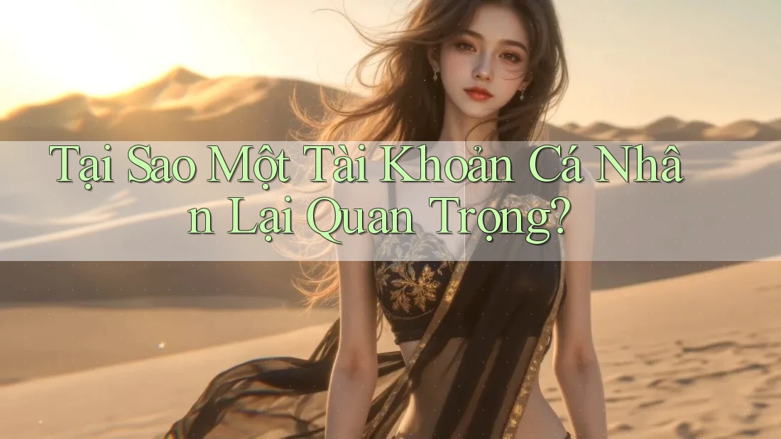 Tại Sao Một Tài Khoản Cá Nhân Lại Quan Trọng? Tại Sao Một Tài Khoản Cá Nhân Lại Quan Trọng?