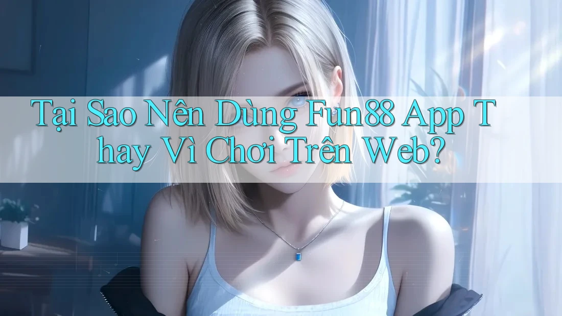 Tại Sao Nên Dùng Fun88 App Thay Vì Chơi Trên Web? Tại Sao Nên Dùng Fun88 App Thay Vì Chơi Trên Web?