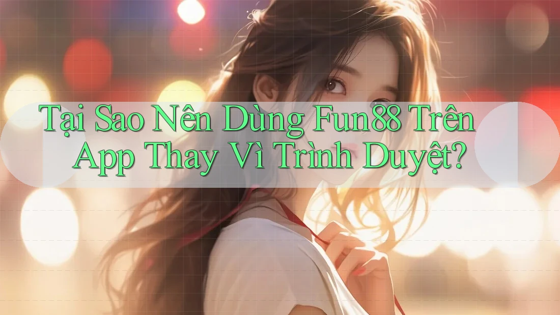 Tại Sao Nên Dùng Fun88 Trên App Thay Vì Trình Duyệt?