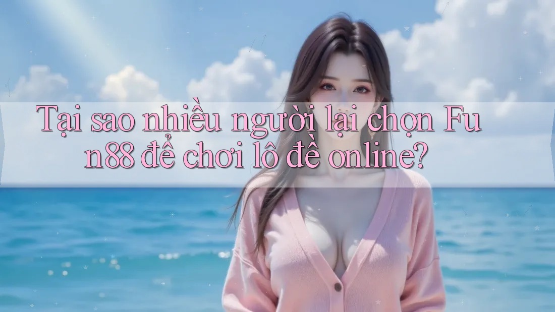 Tại sao nhiều người lại chọn Fun88 để chơi lô đề online? Tại sao nhiều người lại chọn Fun88 để chơi lô đề online?