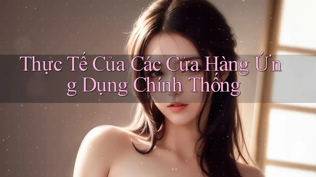 Thực Tế Của Các Cửa Hàng Ứng Dụng Chính Thống