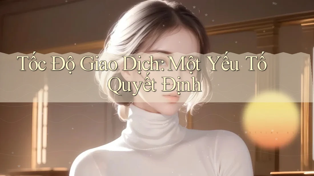 Tốc Độ Giao Dịch: Một Yếu Tố Quyết Định Tốc Độ Giao Dịch: Một Yếu Tố Quyết Định