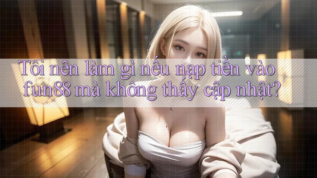 Tôi nên làm gì nếu nạp tiền vào fun88 mà không thấy cập nhật? Tôi nên làm gì nếu nạp tiền vào fun88 mà không thấy cập nhật?