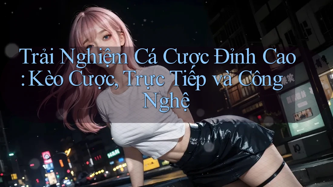 Trải Nghiệm Cá Cược Đỉnh Cao: Kèo Cược, Trực Tiếp và Công Nghệ
