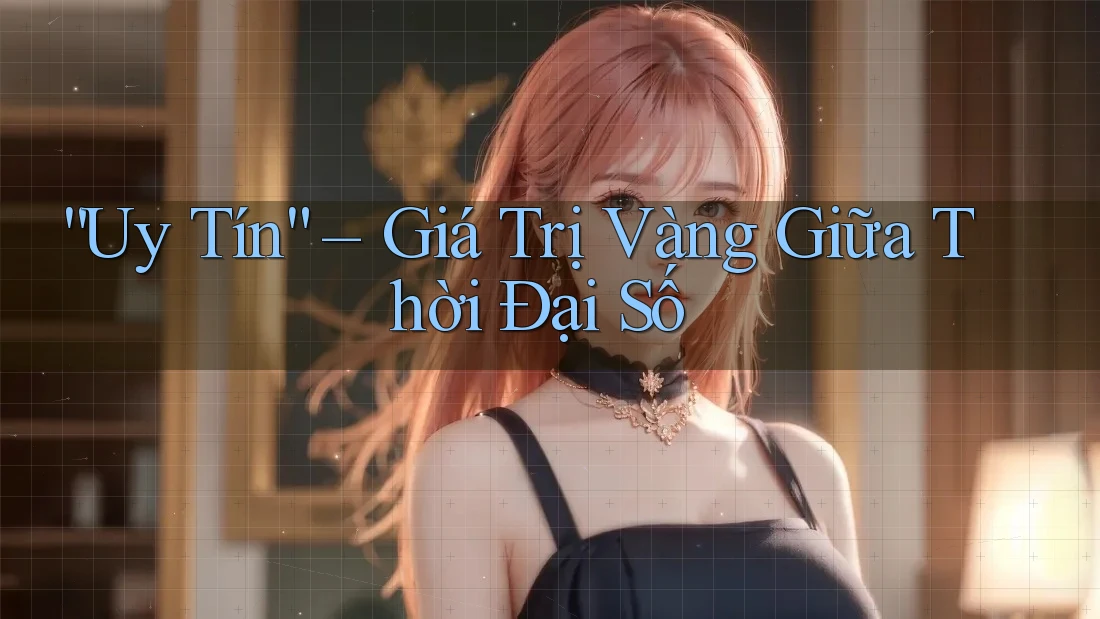“Uy Tín” – Giá Trị Vàng Giữa Thời Đại Số “Uy Tín” – Giá Trị Vàng Giữa Thời Đại Số